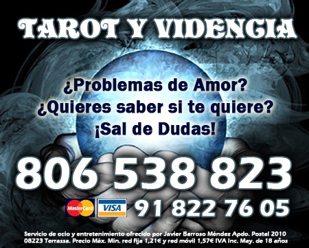 Tarot y Videncia. Videncia Natural- Profesional del Tarot.