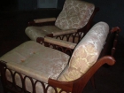 Vendo sofá-tresillo y 2 sillones conjunto,estilo ingles, recien reformados y bien conservados.Precio 100 . Tlf:658500083 - mejor precio | unprecio.es