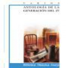 Antología de la Generación del 27 - mejor precio | unprecio.es