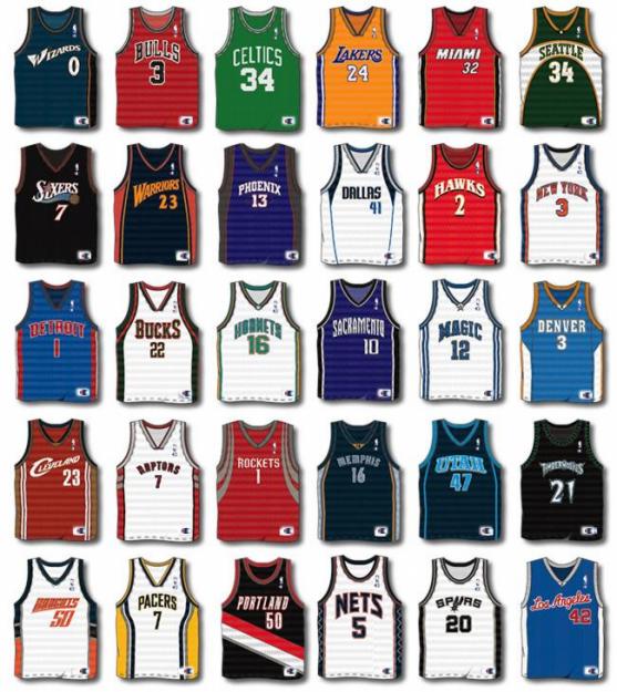 CAMISETAS de la NBA a BUEN PRECIO