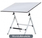 MESA DE DIBUJO CON SILLA ACOLCHADA REGULABLE - mejor precio | unprecio.es