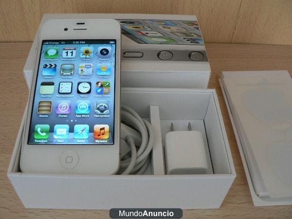 iphone 4s libre por fabrica, como nuevo