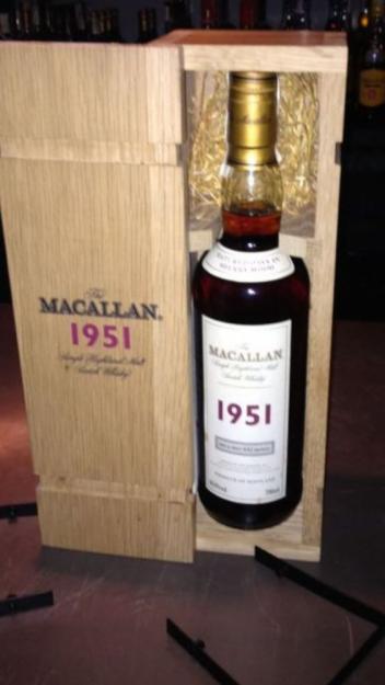 Whisky macallan vintage 1951