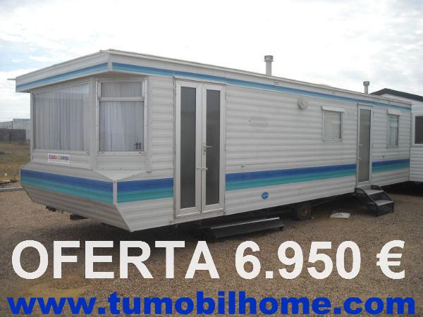 Mobil home ocasion 9x3 m 2 habitaciones