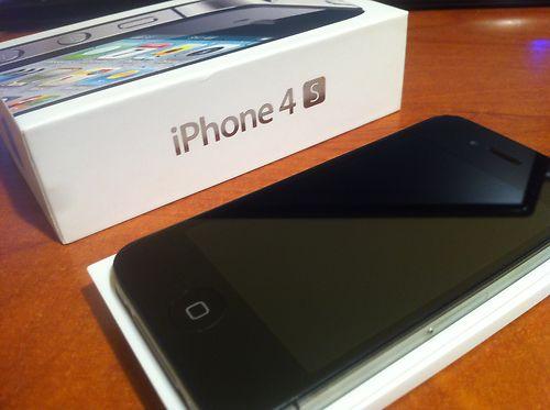 Apple IPHONE 4S, 16 GB. LIBRE. Negro. Factura y garantia