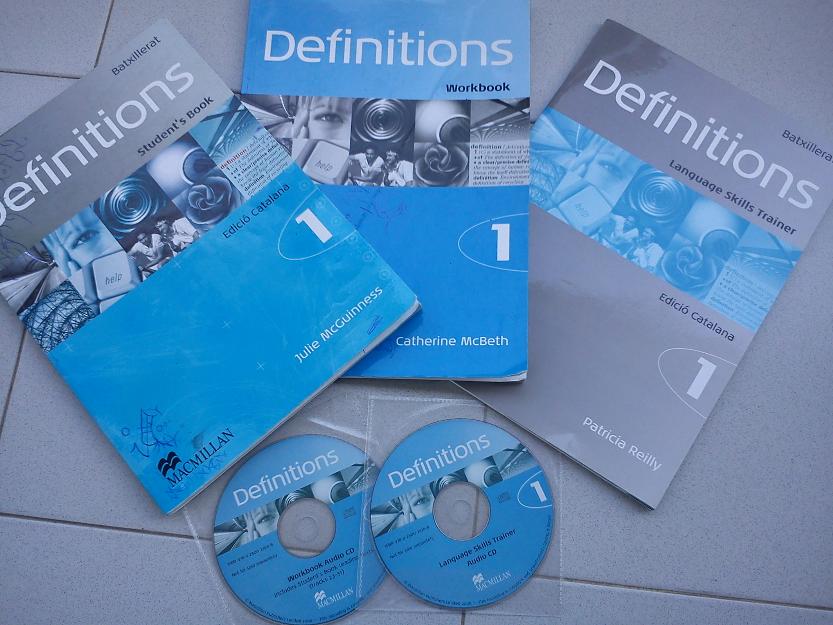 Definitions1 Student s book- Workbook...