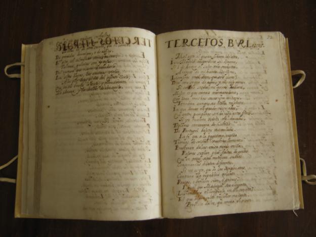 Manuscrito codice de luis de gongora