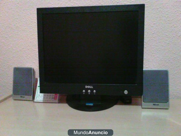 VENDO MONITOR DE 17 PULGADAS Y ALTAVOCES 2.1