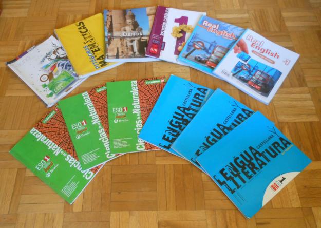 VENDO LIBROS TEXTO 1º ESO