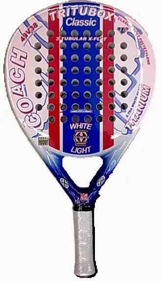 Pala de Padel Coach Tributox White