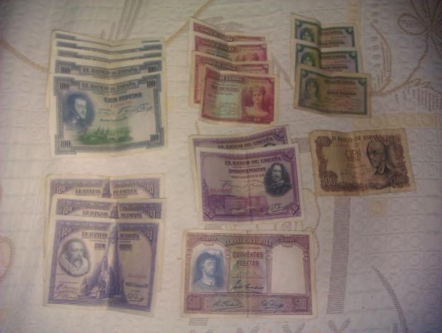 VENDO BILLETES ANTIGUOS