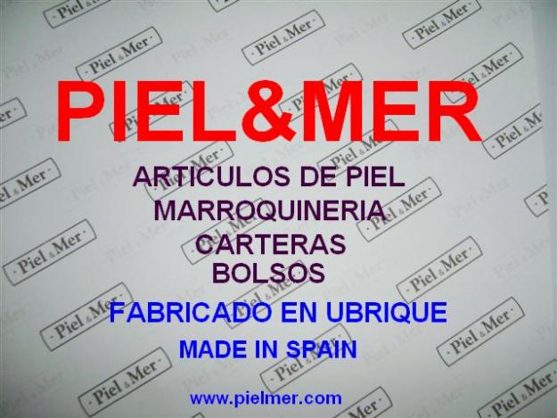 BILLETEROS DE UBRIQUE - PIEL&MER - MARROQUINERIA