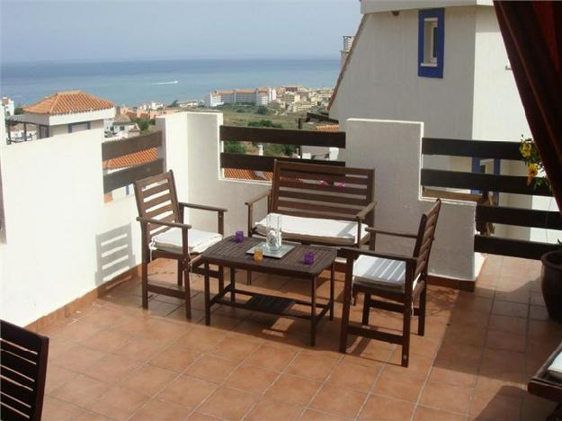 Apartamento en Manilva Costa con vistas al mar, junto a la playa