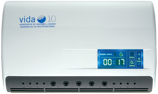 Generador de Ozono Vida10 Plus Digital. Ecxlusivas21.com