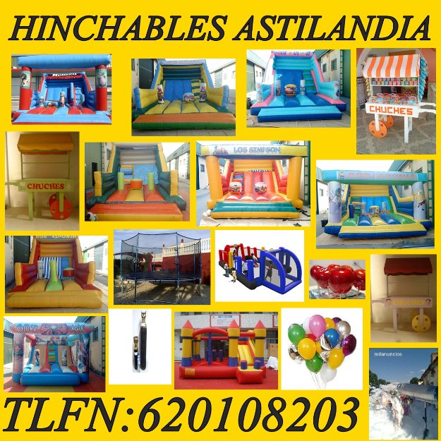 alquiler de castillos hinchables baratos