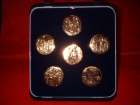 Vaticano, 6 medallas oro chapado bendecida por Juan Pablo II - mejor precio | unprecio.es