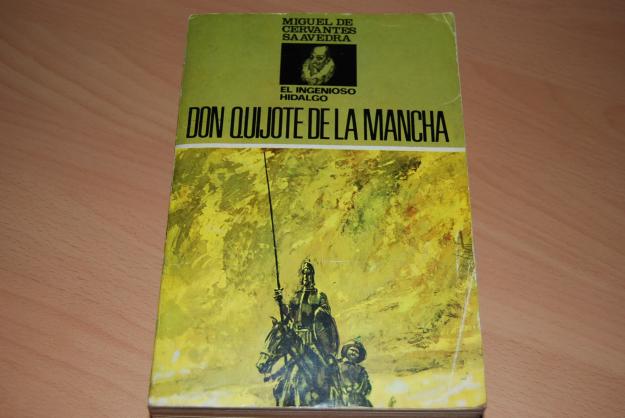 VENDO DON QUIJOTE DE LA MANCHA DE MIGUEL DE CERVANTES