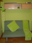 Sofá cama verde, con colchón tipo futón - mejor precio | unprecio.es