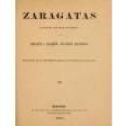 Zaragatas. Sainete en dos cuadros. --- Imprenta R. Velasco, 1912, Madrid. 1ª edición. - mejor precio | unprecio.es