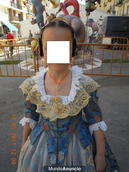 Vendo traje fallera niña 5-7 - Ayora - Valencia