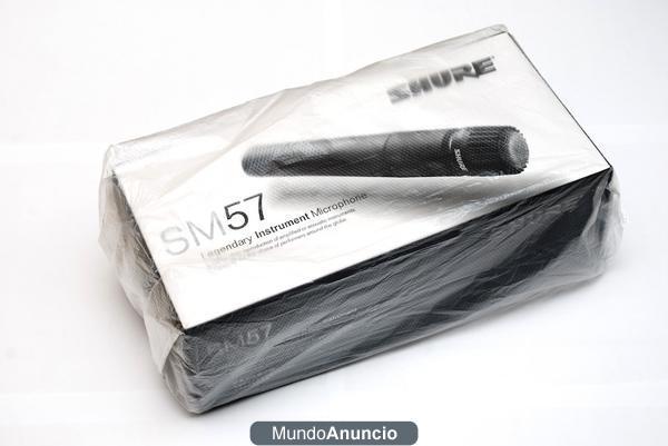 microfono profesional Shure SM57 y SM58 a estrenar