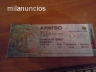 VENDO 1 ENTRADA JOSé TOMAS EN ARNEDO - mejor precio | unprecio.es