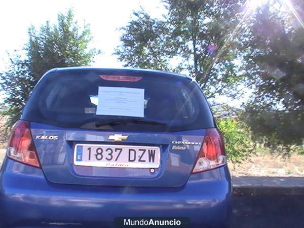 vendo chevrolet kalos 1.2 SE 5P año 05/2006 3000 E