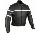CHAQUETA DE CUERO DE MOTO CUSTOM - mejor precio | unprecio.es
