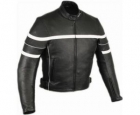 CHAQUETA DE CUERO DE MOTO CUSTOM - mejor precio | unprecio.es