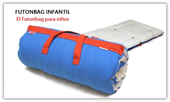 El mejor espacio para jugar, el Futonbag para niños