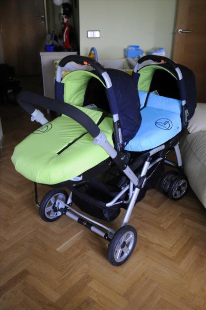 carrito gemelar twin two matrix 450 (10 dias uso)