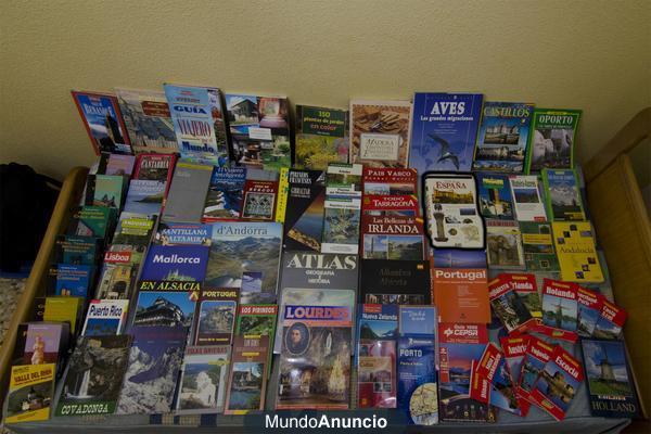 libros guias viaje plantas, planos turisticos