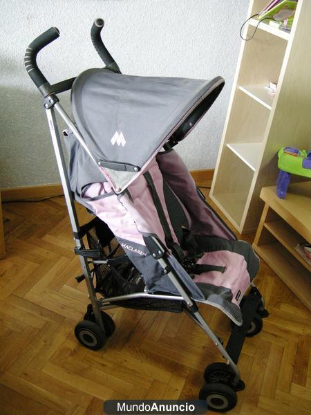 Vendo Silla de paseo MClaren Quest Rosa