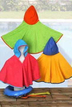 Ponchos de niños para la playa, Creart Osona