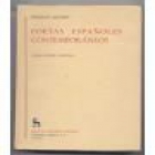 Poetas españoles contemporáneos (Bécquer, M. Machado, A. Machado, G. Miró, Una generación poética 1920-1936, Alberti, Sa - mejor precio | unprecio.es