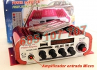 Amplificador coche moto con entrada de micro, USB, SD, Radio FM nuevo estrenar - mejor precio | unprecio.es