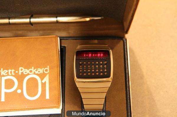 HP-01 Gold Calculator Watch HP 01