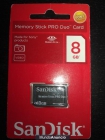 Tarjeta Memory Stick Pro Duo 8Gb - mejor precio | unprecio.es
