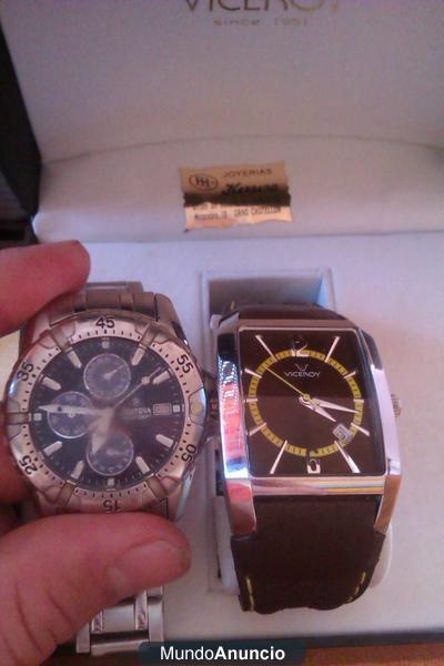 DOS RELOJES AL PRECIO DE UNO,VICEROY Y FESTINA