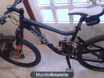 bici doble suspension Giant reing 1