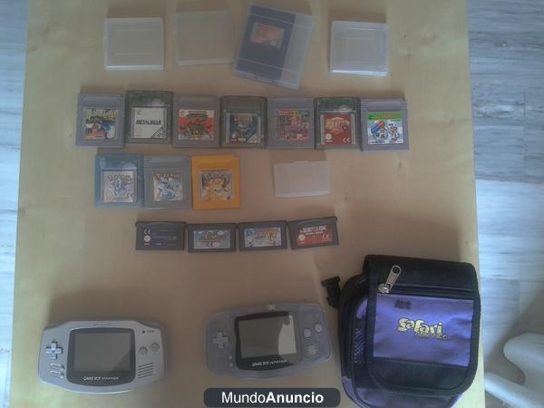 Se vende 2 Game Boy Advance mas Juegos