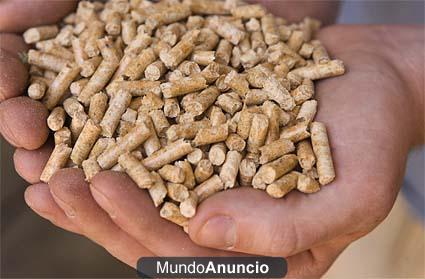 Pellets de madera para calderas domésticas