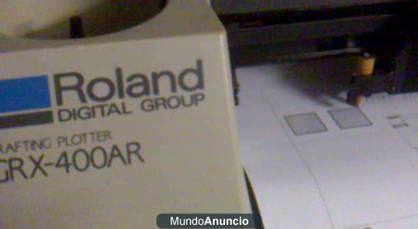 Plotter Roland GRX-400AR Y PLUMILLAS