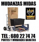 Portes baratos en madrid680 22 74 74mudanzas de todo tipo y medida - mejor precio | unprecio.es