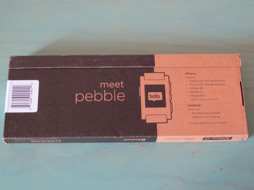 Pebble smartwatch - Black - For Android and iOS