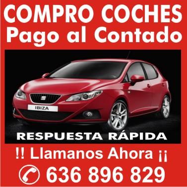 Compro Coches ¡¡¡ Convierte tu coche en dinero !! Rapidez y Seriedad