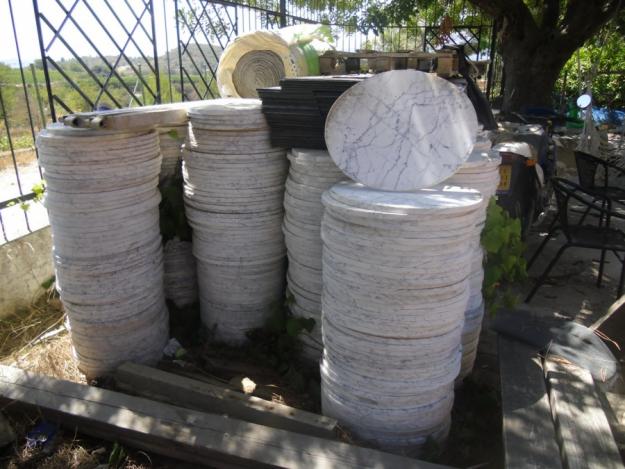 Suelo de marmol blanco