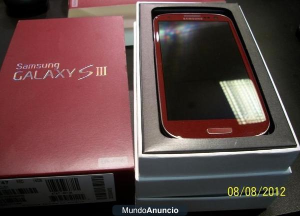 Samsung Galaxy S3 32GB Rojo