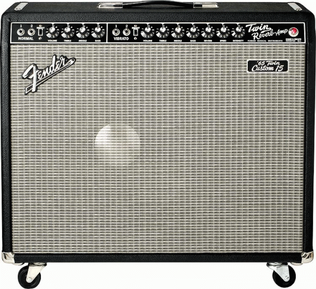 Amplificador Fender Twin Reverb ’65 Twin Custom™ 15 ressiu ( made in USA)