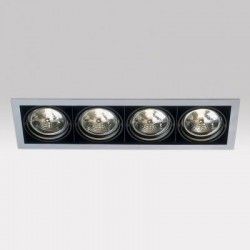 Delta Light Grid in 4line qr w-w - iLamparas.com
